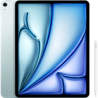 Koop Apple iPad Air (2024) 13 inch 1TB Wifi + 5G Blauw + Apple Pencil Pro - 6151114915958