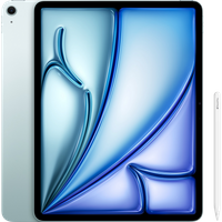 Koop Apple iPad Air (2024) 13 inch 256GB Wifi Blauw + Apple Pencil Pro - 6151114877836