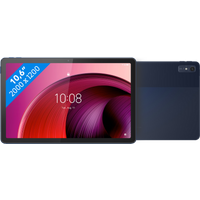 Koop Lenovo Tab M10 128GB Wifi en 5G Blauw + Book Case Grijs - 6095648997939