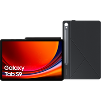 Koop Samsung Galaxy Tab S9 11 inch 128GB Wifi en 5G Zwart + Book Case Zwart - 6095618199141