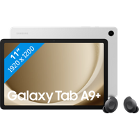 Koop Samsung Galaxy Tab A9 Plus 11 inch 128GB Wifi Zilver + Buds FE Zwart - 6151114283293