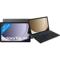 Koop Samsung Galaxy Tab A9 Plus 11 inch 64GB Wifi Grijs + Just in Case Toetsenbord Hoes QWERTY - 6151115479459