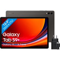 Koop Samsung Galaxy Tab S9 Plus 12.4 inch 256 GB Wifi Zwart + Samsung Oplader - 6151116196157