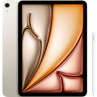 Koop Apple iPad Air (2024) 11 inch 256GB Wifi Witgoud + Apple Pencil Pro - 6151114785773
