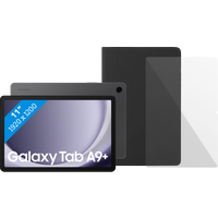 Koop Samsung Galaxy Tab A9 Plus 11 inch 128GB Wifi Grijs + Book Case Zwart - 6095630277247