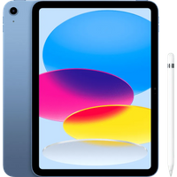Koop Apple iPad (2022) 10.9 inch 256GB Wifi Blauw + Apple Pencil 1 (2022) - 6095608566526