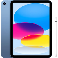 Koop Apple iPad (2022) 10.9 inch 64GB Wifi Blauw + Apple Pencil 1 (2022) - 6095608541554