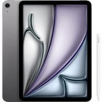 Koop Apple iPad Air (2024) 11 inch 256GB Wifi Space Gray + Apple Pencil Pro - 6151114785742