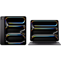 Koop Apple iPad Pro (2024) 13 inch 512GB Wifi Zwart + Apple Magic Keyboard QWERTY - 6151115071066