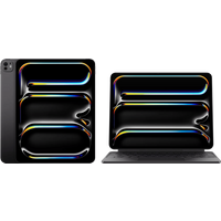 Koop Apple iPad Pro (2024) 13 inch 2TB Wifi Zwart + Apple Magic Keyboard QWERTY - 6151115084004