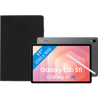 Koop Samsung Galaxy Tab S11 11 inch 512GB Wifi Grijs + Book Case Zwart - 6151129912904