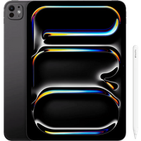 Koop Apple iPad Pro (2024) Nano 11 inch 2 TB Wifi + 5G Zwart + Apple Pencil Pro - 6151115021009