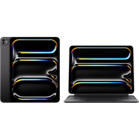 Koop Apple iPad Pro (2024) 13 inch 2TB Wifi + 5G Zwart + Apple Magic Keyboard QWERTY - 6151115087029