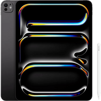 Koop Apple iPad Pro (2024) 13 inch 2 TB Wifi + 5G Zwart + Apple Pencil Pro - 6151115034047
