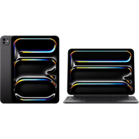 Koop Apple iPad Pro (2024) 11 inch 2TB Wifi Zwart + Apple Magic Keyboard QWERTY - 6151115054052