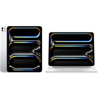 Koop Apple iPad Pro (2024) Nano 13 inch 2TB Wifi Zilver + Apple Magic Keyboard QWERTY - 6151115097073